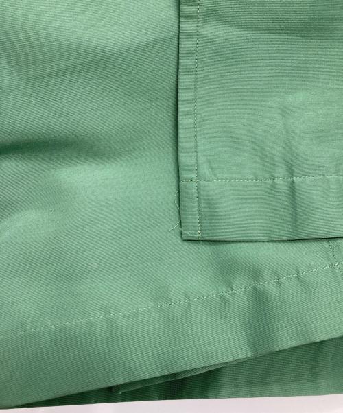 AURALEE（オーラリー）AURALEE (オーラリー) シルクポリエステルグログランステンカラーコート グリーン サイズ:3の古着・服飾アイテム