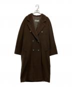 MaxMaraマックスマーラ）の古着「ウールダブルコート」｜ブラウン