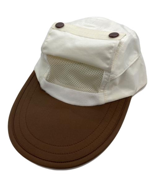 NOROLL（ノーロール）NOROLL (ノーロール) WINDOW CAP ホワイトの古着・服飾アイテム