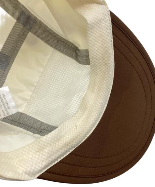 NOROLL（ノーロール）NOROLL (ノーロール) WINDOW CAP ホワイトの古着・服飾アイテム