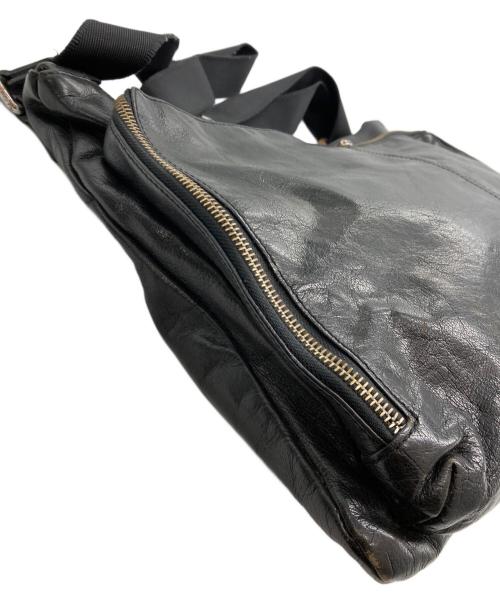 DOLCE & GABBANA（ドルチェ＆ガッバーナ）DOLCE & GABBANA (ドルチェ＆ガッバーナ) レザーショルダーバッグの古着・服飾アイテム