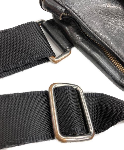 DOLCE & GABBANA（ドルチェ＆ガッバーナ）DOLCE & GABBANA (ドルチェ＆ガッバーナ) レザーショルダーバッグの古着・服飾アイテム