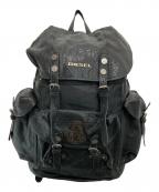 DIESELディーゼル）の古着「レザーナイロンリュック」