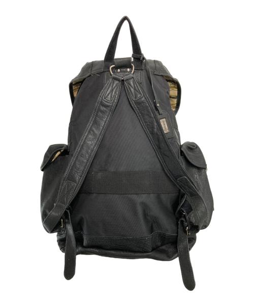 DIESEL（ディーゼル）DIESEL (ディーゼル) レザーナイロンリュックの古着・服飾アイテム