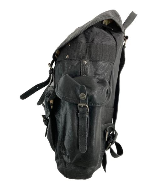 DIESEL（ディーゼル）DIESEL (ディーゼル) レザーナイロンリュックの古着・服飾アイテム