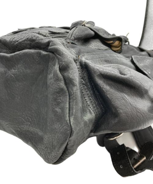 DIESEL（ディーゼル）DIESEL (ディーゼル) レザーナイロンリュックの古着・服飾アイテム