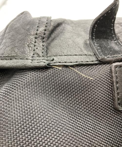 DIESEL（ディーゼル）DIESEL (ディーゼル) レザーナイロンリュックの古着・服飾アイテム