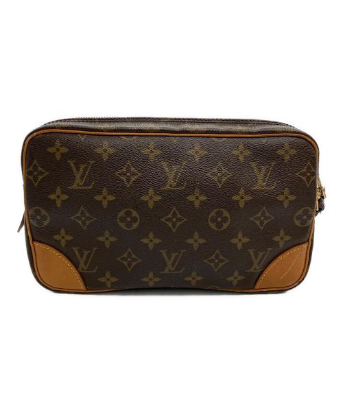 LOUIS VUITTON（ルイ ヴィトン）LOUIS VUITTON (ルイ ヴィトン) モノグラム マルリードラゴンヌGM/クラッチバッグ ブラウンの古着・服飾アイテム