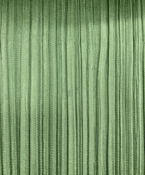 PLEATS PLEASE（プリーツプリーズ）PLEATS PLEASE (プリーツプリーズ) パイピングプリーツフレアパンツ グリーン サイズ:2の古着・服飾アイテム