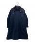 自由区（ジユウク）の古着「ライトメモリータフタ ロングコート」｜ネイビー