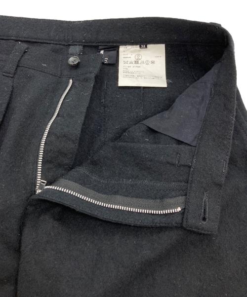 tricot COMME des GARCONS（トリココムデギャルソン）tricot COMME des GARCONS (トリココムデギャルソン) ウールタックパンツ ブラック サイズ:Mの古着・服飾アイテム
