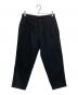 tricot COMME des GARCONS（トリココムデギャルソン）の古着「ウールタックパンツ」｜ブラック