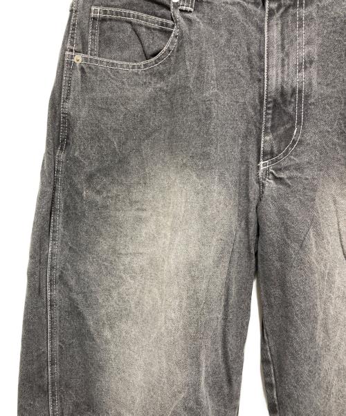 BlackEyePatch（ブラックアイパッチ）BlackEyePatch (ブラックアイパッチ) OG DRAGON BAGGY DENIM SHORTS グレー サイズ:32の古着・服飾アイテム
