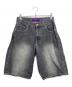 BlackEyePatch（ブラックアイパッチ）の古着「OG DRAGON BAGGY DENIM SHORTS」｜グレー