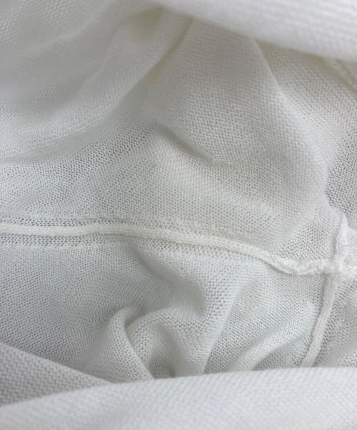 HER LIP TO（ハーリップトゥ）Her lip to (ハーリップトゥ) UV Knit Dress Cardigan ホワイト サイズ:Mの古着・服飾アイテム