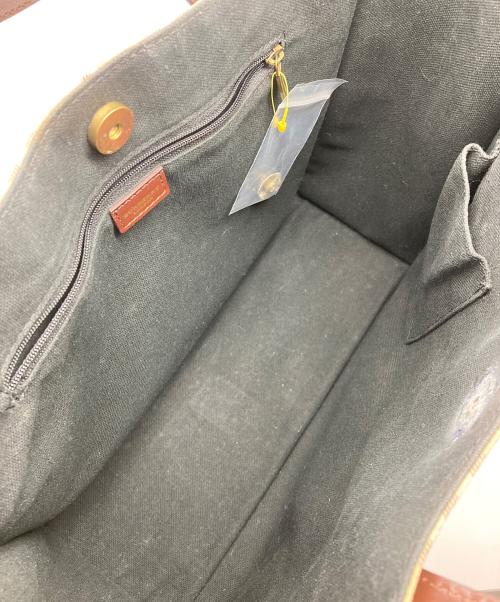 BURBERRY LONDON（バーバリーロンドン）BURBERRY LONDON (バーバリーロンドン) ノヴァチェック PVCトートバッグ ベージュの古着・服飾アイテム