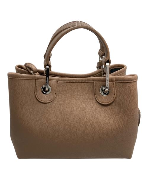 EMPORIO ARMANI（エンポリオアルマーニ）EMPORIO ARMANI (エンポリオアルマーニ) MyEA ショッパー ディアプリント スモール ベージュの古着・服飾アイテム