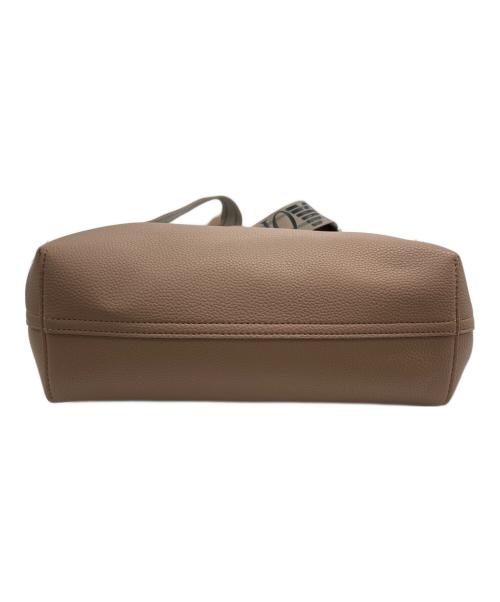 EMPORIO ARMANI（エンポリオアルマーニ）EMPORIO ARMANI (エンポリオアルマーニ) MyEA ショッパー ディアプリント スモール ベージュの古着・服飾アイテム