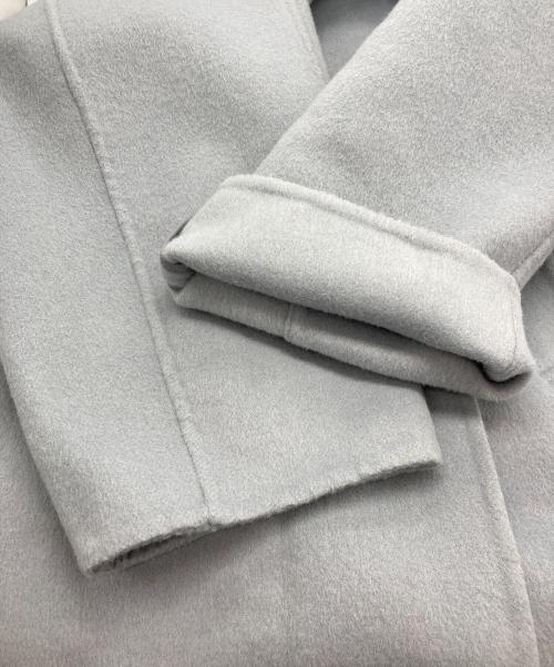 COCODEAL（ココディール）COCODEAL (ココディール) リバーウールBIGカラーコート スカイブルー サイズ:1の古着・服飾アイテム