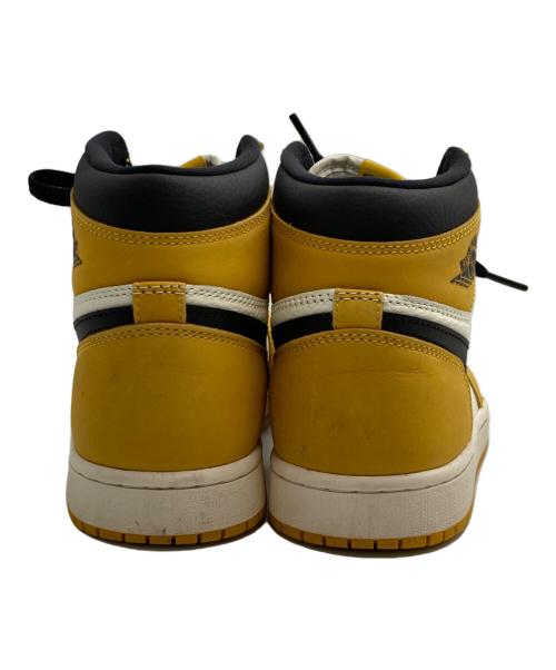 NIKE（ナイキ）NIKE (ナイキ) Air Jordan 1 Retro High OG Yellow Ochre ホワイト×イエロー サイズ:25.5の古着・服飾アイテム
