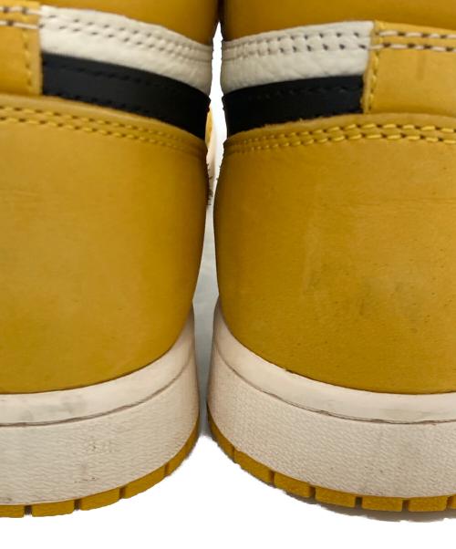 NIKE（ナイキ）NIKE (ナイキ) Air Jordan 1 Retro High OG Yellow Ochre ホワイト×イエロー サイズ:25.5の古着・服飾アイテム