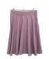 MIU MIU（ミュウミュウ）の古着「ミディスカート」｜ラベンダー