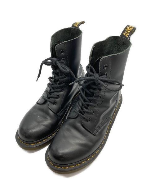 Dr.Martens（ドクターマーチン）Dr.Martens (ドクターマーチン) CLEMENCY 8ホールブーツ ブラック サイズ:UK6の古着・服飾アイテム