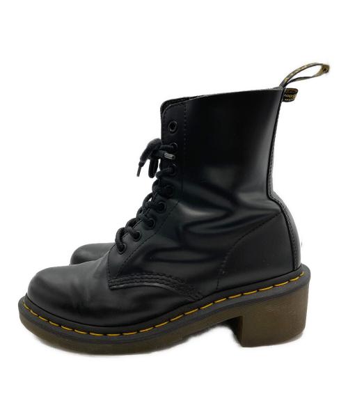 Dr.Martens（ドクターマーチン）Dr.Martens (ドクターマーチン) CLEMENCY 8ホールブーツ ブラック サイズ:UK6の古着・服飾アイテム