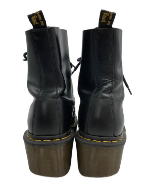 Dr.Martens（ドクターマーチン）Dr.Martens (ドクターマーチン) CLEMENCY 8ホールブーツ ブラック サイズ:UK6の古着・服飾アイテム