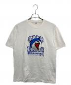 ADER error×maison kitsuneアーダーエラー×メゾンキツネ）の古着「Yawn Fox T-Shirt」｜ホワイト
