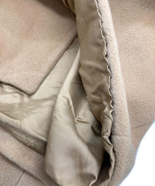 MaxMara（マックスマーラ）MaxMara (マックスマーラ) カシミヤ混ダブルコート ベージュ サイズ:J38の古着・服飾アイテム