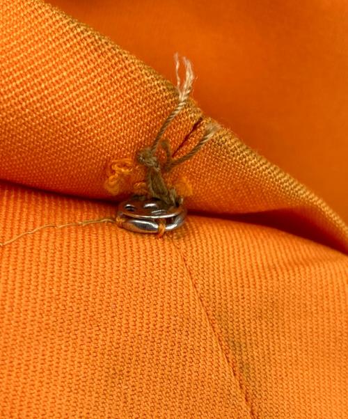 NEAT（ニート）NEAT (ニート) 2タックトラウザーパンツ オレンジ サイズ:48の古着・服飾アイテム