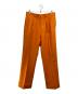 NEAT（ニート）の古着「2タックトラウザーパンツ」｜オレンジ