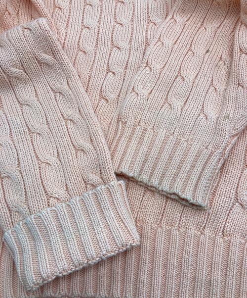 POLO RALPH LAUREN（ポロ・ラルフローレン）POLO RALPH LAUREN (ポロ・ラルフローレン) Vネックニット オレンジ サイズ:Lの古着・服飾アイテム