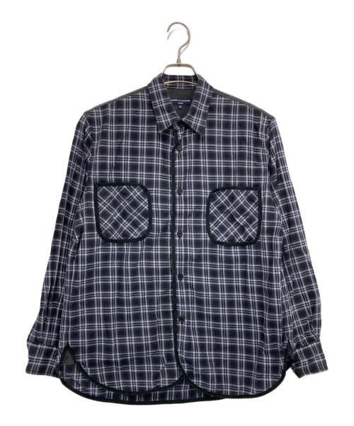 COMME des GARCONS HOMME（コムデギャルソン オム）COMME des GARCONS HOMME (コムデギャルソン オム) チェックシャツ ネイビー サイズ:Sの古着・服飾アイテム