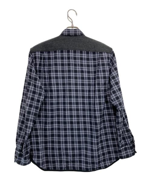 COMME des GARCONS HOMME（コムデギャルソン オム）COMME des GARCONS HOMME (コムデギャルソン オム) チェックシャツ ネイビー サイズ:Sの古着・服飾アイテム