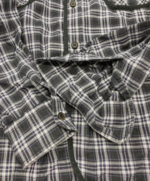 COMME des GARCONS HOMME（コムデギャルソン オム）COMME des GARCONS HOMME (コムデギャルソン オム) チェックシャツ ネイビー サイズ:Sの古着・服飾アイテム