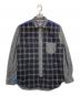 COMME des GARCONS JUNYA WATANABE MAN（コム デ ギャルソン ジュンヤ ワタナベ マン）の古着「切替チェックシャツ」｜グレー
