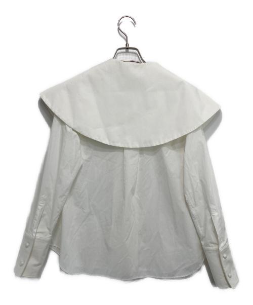 NAOKO TAKAI（ナオコ タカイ）NAOKO TAKAI (ナオコ タカイ) ビッグカラーシャツ ホワイト サイズ:Freeの古着・服飾アイテム