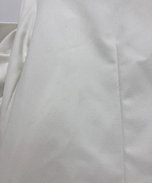 HAENGNAE（ヘンネ）HAENGNAE (ヘンネ) フリルスリーブシャツ ホワイト サイズ:Fの古着・服飾アイテム