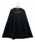 ZARA（ザラ）の古着「MANTECOケープ」｜ブラック