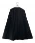 ZARA (ザラ) MANTECOケープ ブラック サイズ:S 未使用品：8000円