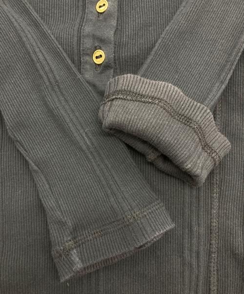 D&G（ディーアンドジー）D&G (ディーアンドジー) サーマルカットソー ブラック サイズ:Sの古着・服飾アイテム