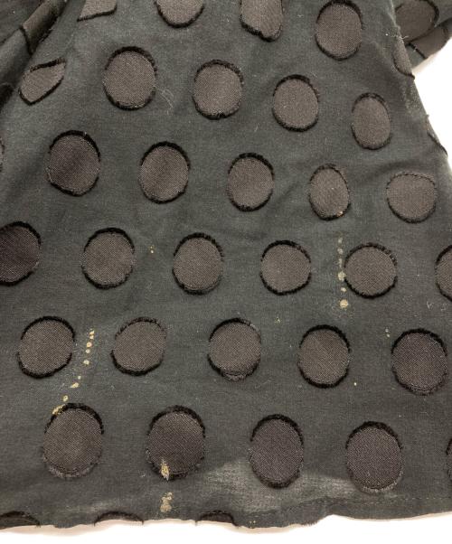 ANAYI（アナイ）ANAYI (アナイ) ドットジャガード フレアスカート ブラック サイズ:38の古着・服飾アイテム