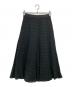 ANAYI（アナイ）の古着「ドットジャガード フレアスカート」｜ブラック