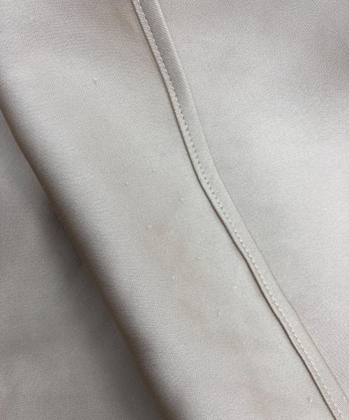 ANAYI（アナイ）ANAYI (アナイ) ストレッチダブルサテンイージーワイドパンツ ベージュ サイズ:36の古着・服飾アイテム