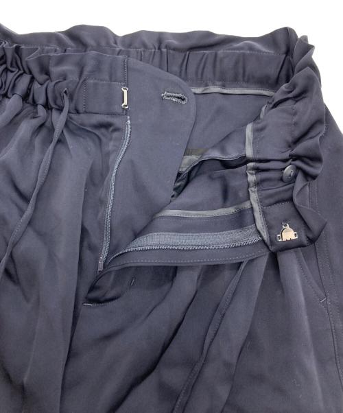 ANAYI（アナイ）ANAYI (アナイ) ストレッチサテンカーゴパンツ ネイビー サイズ:36の古着・服飾アイテム