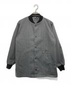 FORTY PERCENT AGAINST RIGHTSフォーティー パーセント アゲインスト ライツ）の古着「バック刺ブルゾン」｜グレー