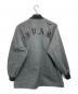 FORTY PERCENT AGAINST RIGHTS (フォーティー パーセント アゲインスト ライツ) バック刺ブルゾン グレー サイズ:M：6000円