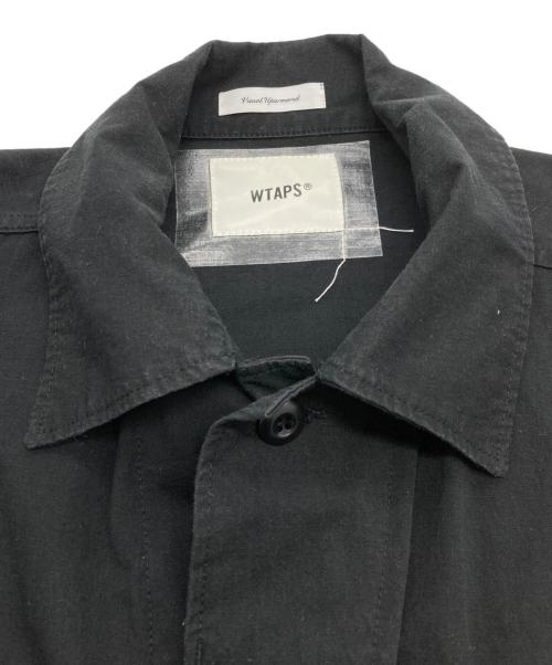 WTAPS（ダブルタップス）WTAPS (ダブルタップス) リップストップミリタリージャケット ブラック サイズ:03の古着・服飾アイテム